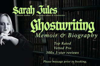 write your memoir or biography