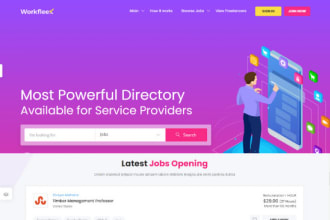 build a freelancing wordpress website with workreap theme