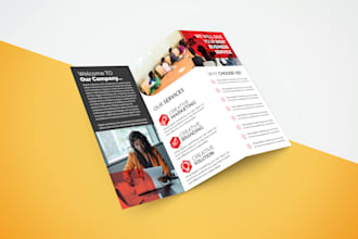 design flyer event flyer bifold tri fold for business
