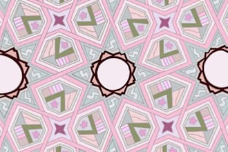 draw patterns in digital art