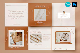 design instagram posts and templates