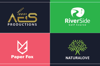 design custom logo with brand guidelines and copyright