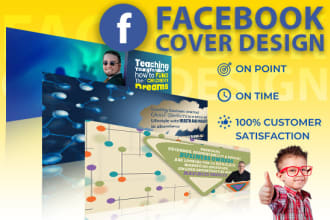 create a professional facebook cover within a day