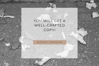 be your social media copywriter