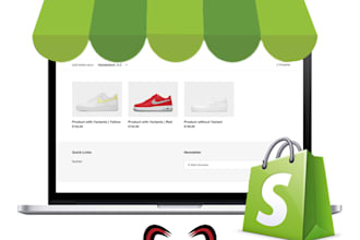 do shopify custom theme and section developement