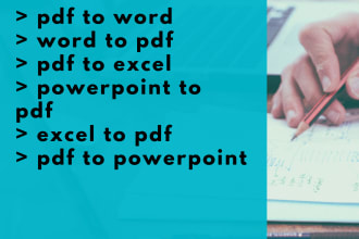 convert PDF to word and word to PDF