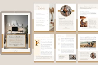 design workbook, ebook, and other pdfs in canva