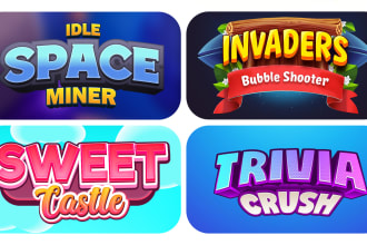 make epic logo for your mobile game