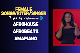 sing african afrohouse afrobeat amapiano singer songwriter