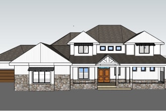 do sketchup 3d models and renders