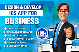 design and develop IOS app for your business