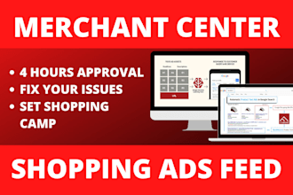 fix suspended merchant center