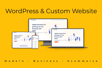 create wordpress website for your business