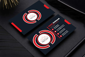 create a simple, minimal, and stylish business card design