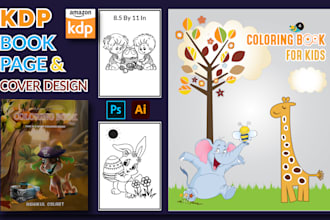 create KDP coloring book pages