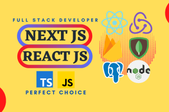 be your perfect reactjs nextjs full stack developer