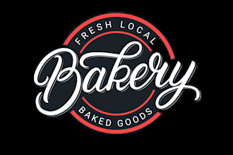 make an original bakery logo for your company