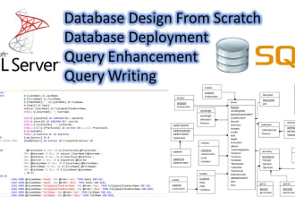 design sql database, queries, enhancement