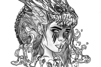 design a beautiful custom tattoo for you