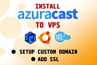 setup azuracast in your vps install SSL and add domain