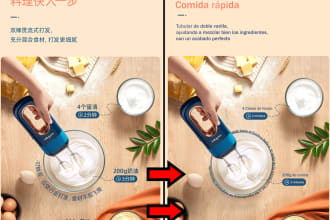 translate and edit from chinese to spanish or viceversa