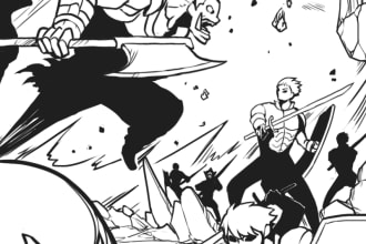 do your lineart webtoon comic