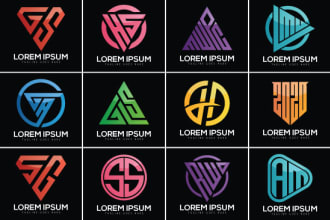design triangle or circle logo