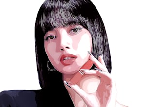turn your photo to vector art
