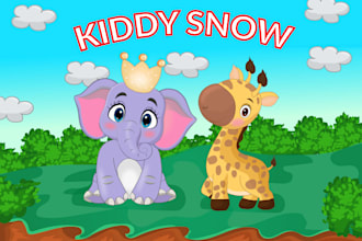 create children book illustration for kdp