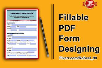 create fillable pdf form