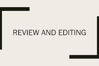 review and edit your reports, proposals and essays