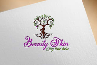 create beautiful logo design with copyright in 8 hour