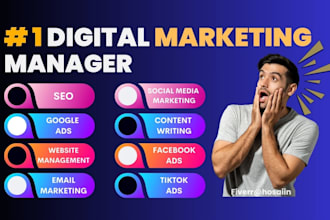 be digital marketing manager