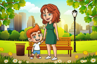 design children book illustration and children story book cover