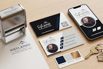 design real estate, realtor business card