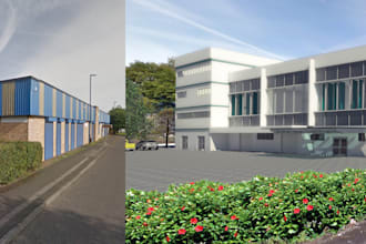 design virtual staging or renovation for your buildings