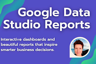 do looker studio dashboards and reporting  ga4, ads, bigquery, meta, etc