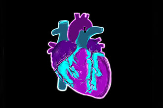 create stunning neon vector art and logo for your project