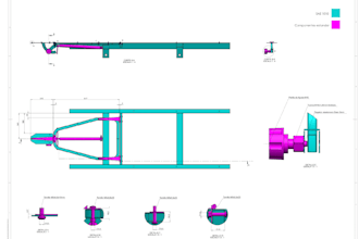 do technical drawings 3d cad model