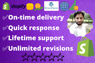 create a high converting shopify drop shipping store or website