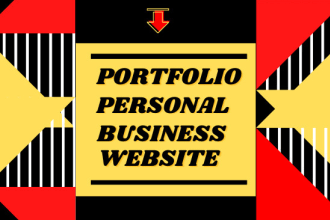 create an awesome portfolio or personal website