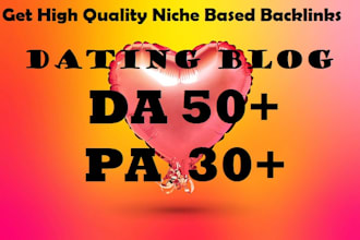 publish the guest post on da 50 dating blog