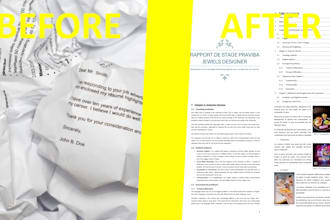 write or edit your internship report in marketing management engineering