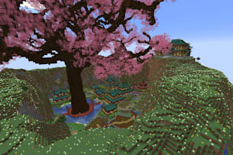 create a custom minecraft build, world or environment