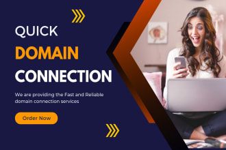connect a domain to your website in minutes