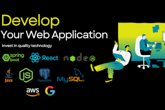 make web application using spring boot and react js