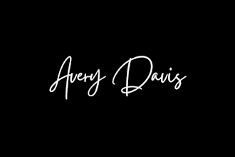 design a custom text logo for you