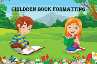 format childrens book for KDP, childrens book formatting for kindle