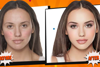 makeover your face with younger smooth skin plus photoshop digital makeup