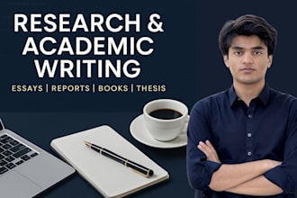 be your researcher, book writer, and formatter